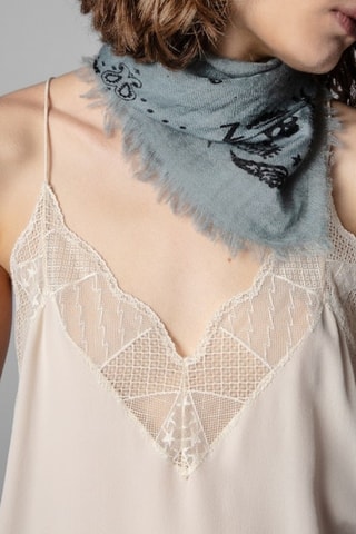 Foulard en cachemire - Gris