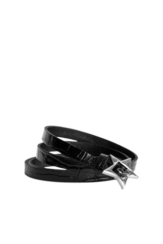 Ceinture en cuir - Noir
