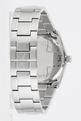 Montre à quartz en acier - Argenté