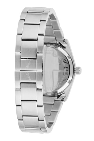 Montre à quartz en acier - Argenté