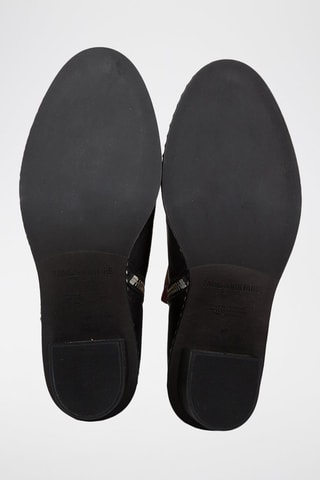 Bottines en cuir - Noir