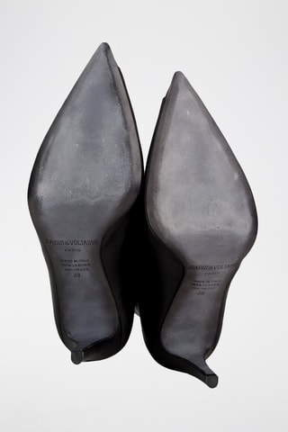 Bottines en cuir - Noir