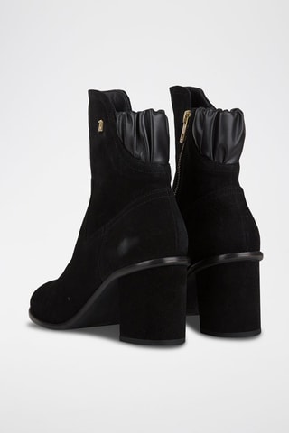 Bottines en nubuck - Noir