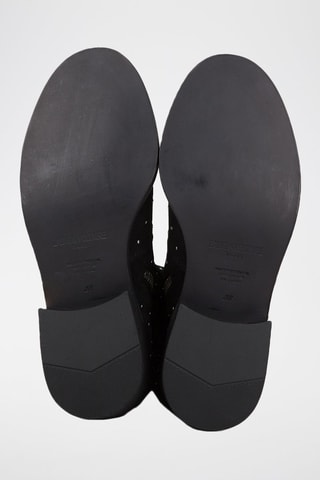 Bottines en cuir - Noir