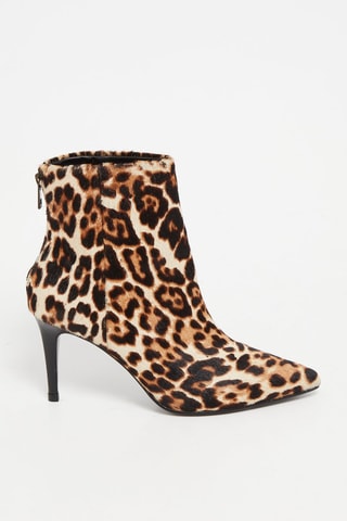 Bottines - Marron et écru