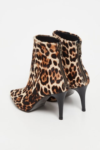 Bottines - Marron et écru