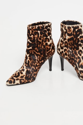 Bottines - Marron et écru