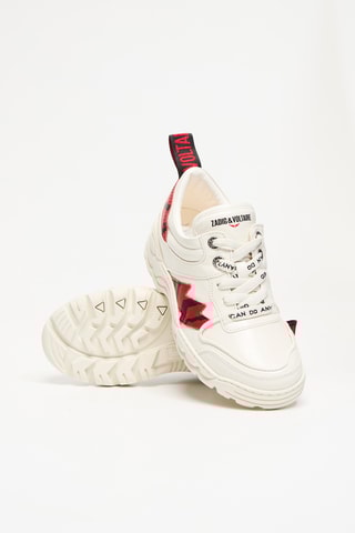 Baskets en cuir de chèvre - Blanc