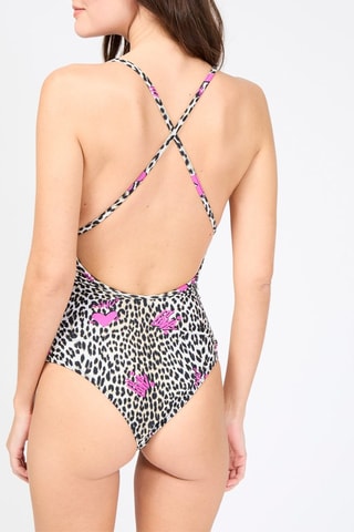 Maillot 1 pièce - Blanc et noir