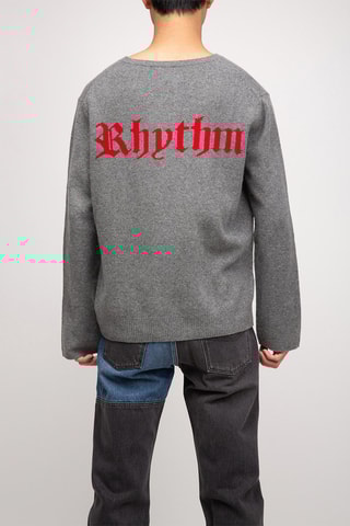 Pull en laine et cachemire - Gris