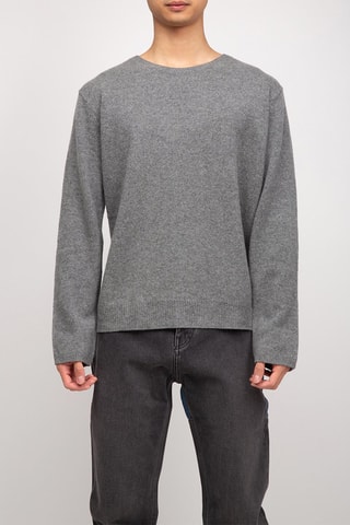 Pull en laine et cachemire - Gris