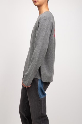 Pull en laine et cachemire - Gris
