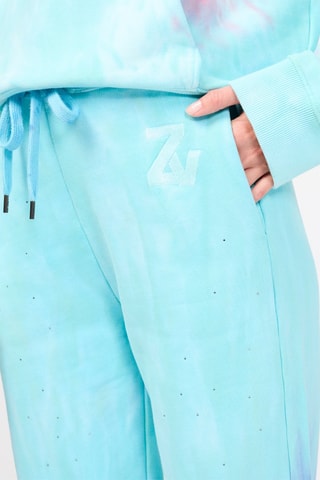 Jogging tie and dye - Turquoise