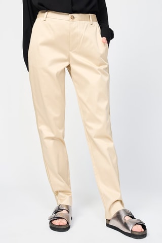Pantalon en laine et cachemire - Beige