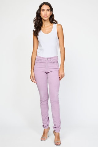 Pantalon slim - Lilas