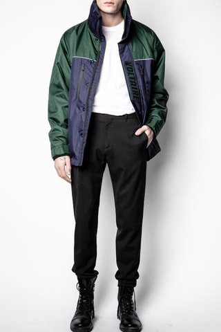Parka - Vert et bleu