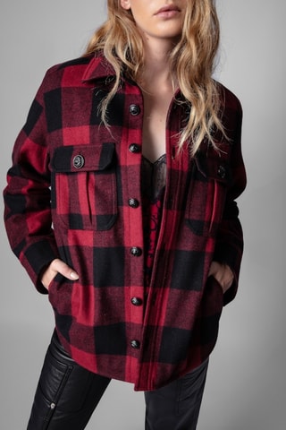 Veste en laine - Noir
