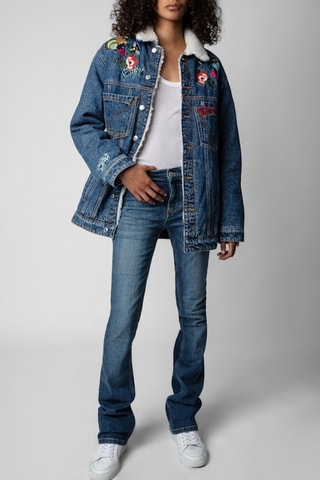 Veste en jean - Bleu clair