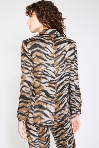 Blazer - Marron clair et noir
