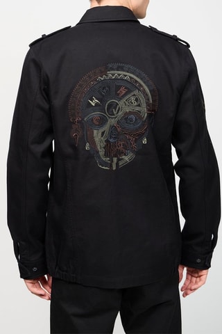 Veste en jean - Noir