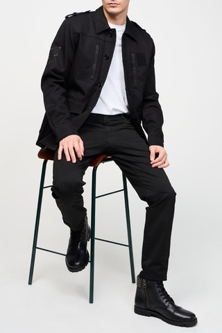 Veste en jean - Noir