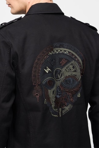 Veste en jean - Noir