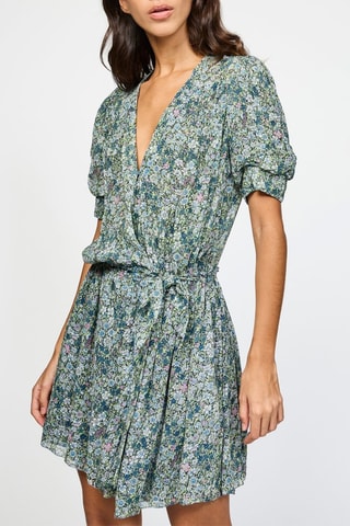 Robe - Vert et bleu