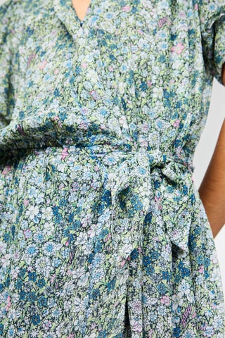 Robe - Vert et bleu