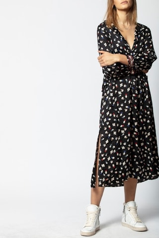 Robe midi - Noir