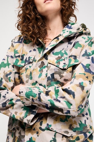 Parka à capuche - Kaki