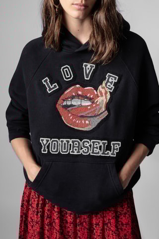 Sweat à capuche - Noir