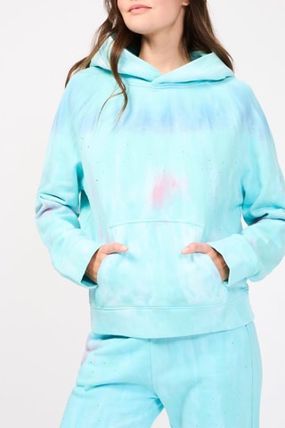 Sweat tie and dye - Turquoise