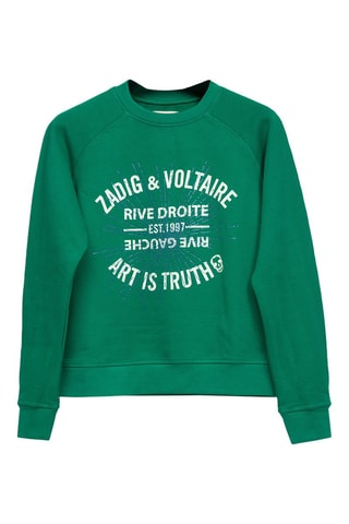 Sweat en laine - Vert