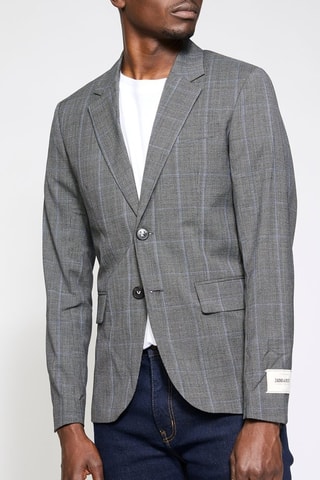 Blazer en laine - Anthracite
