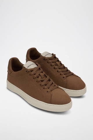 Baskets en cuir - Marron