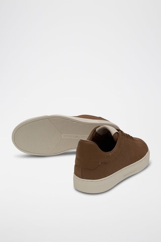 Baskets en cuir - Marron