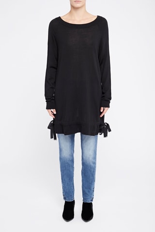 Pull en laine vierge Emporio Armani - Noir