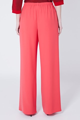 Pantalon wide legs Emporio Armani - Corail