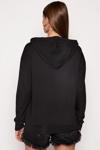 Sweat à capuche - Noir - Emporio Armani