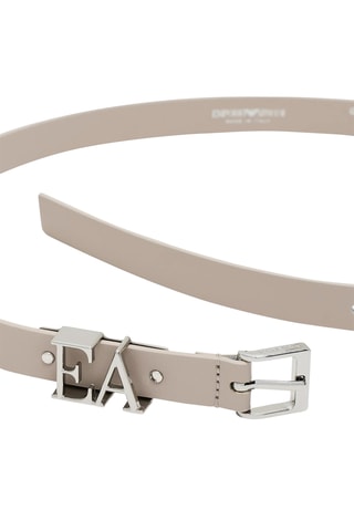 Ceinture en cuir - Beige - Emporio Armani
