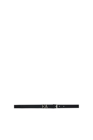 Ceinture en cuir - Noir - Emporio Armani