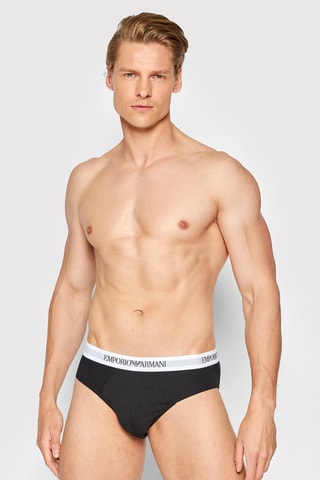 3 slips - Noir - Emporio Armani