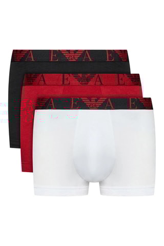 3 boxers - Rouge et noir - Emporio Armani