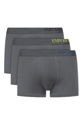 3 boxers - Anthracite - Emporio Armani