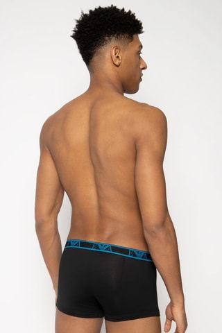 3 boxers - Noir et bleu - Emporio Armani