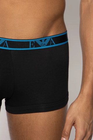 3 boxers - Noir et bleu - Emporio Armani