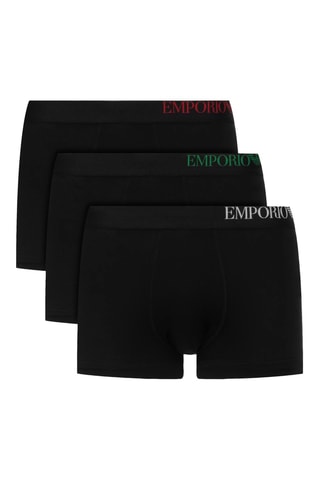 3 boxers - Noir - Emporio Armani