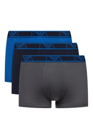 3 boxers - Bleu et gris - Emporio Armani