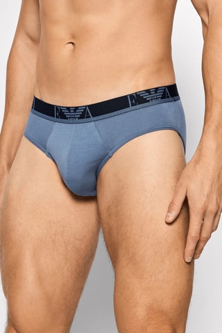 3 slips - Bleu - Emporio Armani