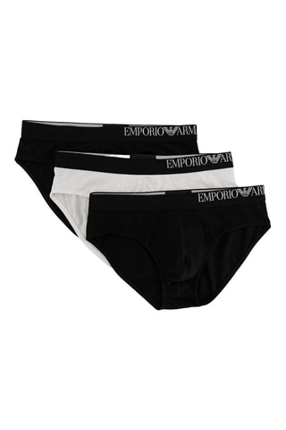 3 slips - Noir et blanc - Emporio Armani